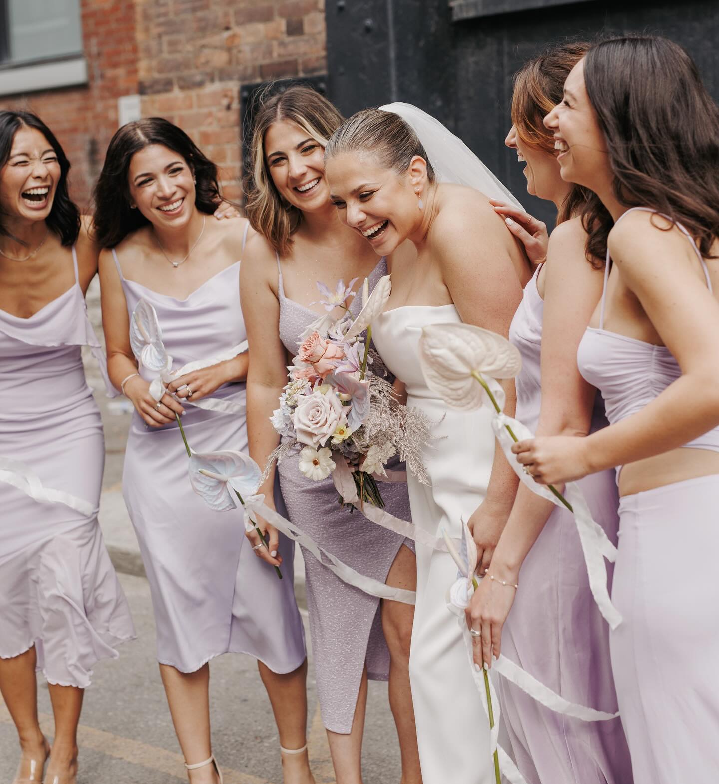 Pretty Lilac Bridesmaid Dresses to Inspire