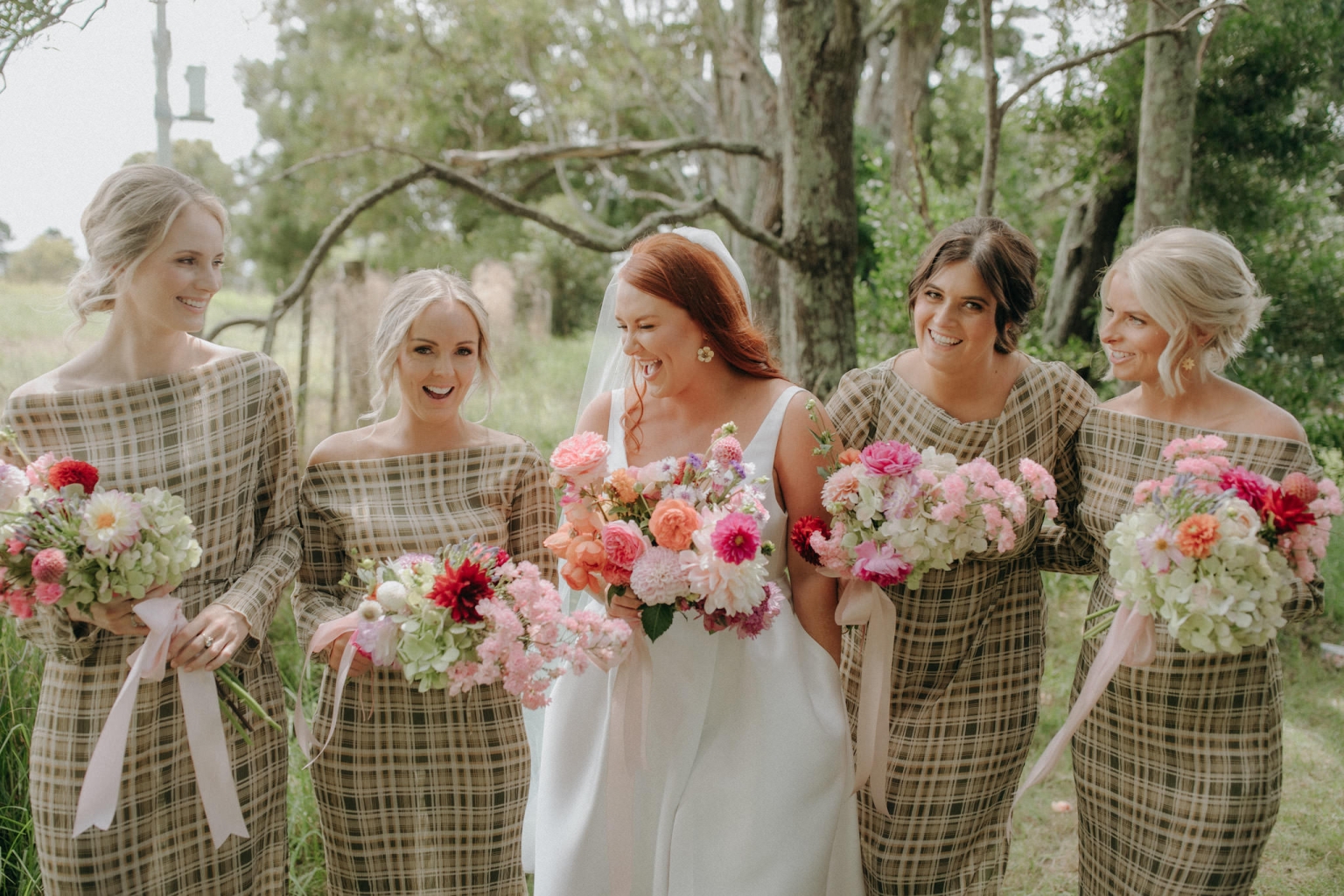 30 Pattern and Print Bridesmaid Dresses to Inspire