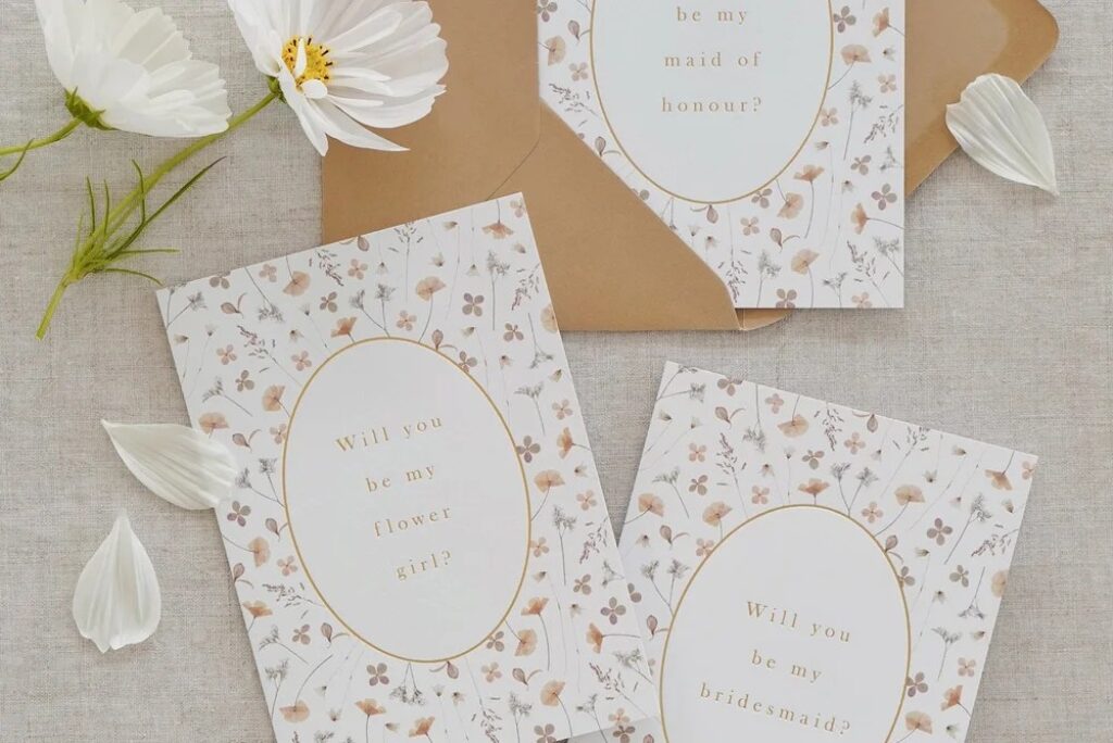 30+ Chic Will You Be My Bridesmaid Cards