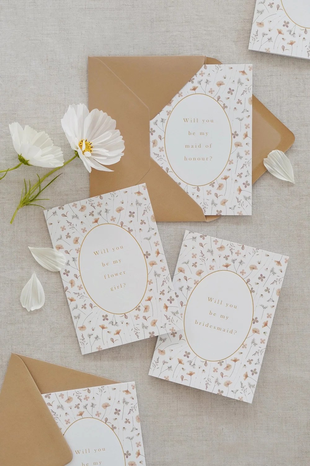 30+ Chic Will You Be My Bridesmaid Cards