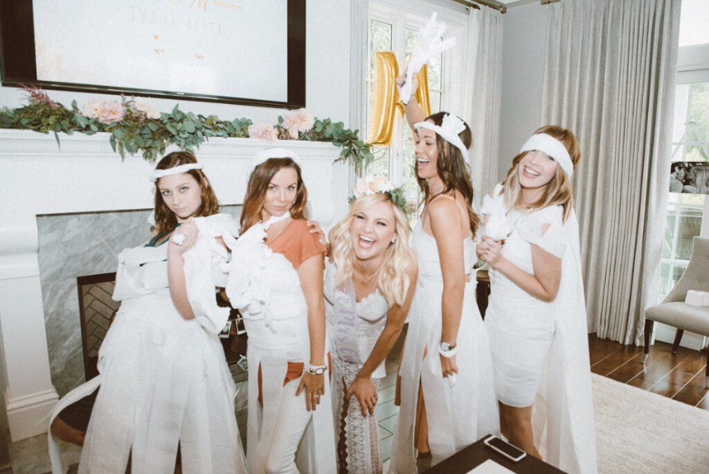 Play the Toilet Paper Wedding Dress Challenge