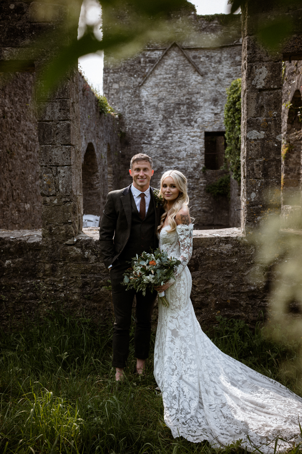 A Romantic, Boho and Earthy Loughcrew Estate Wedding