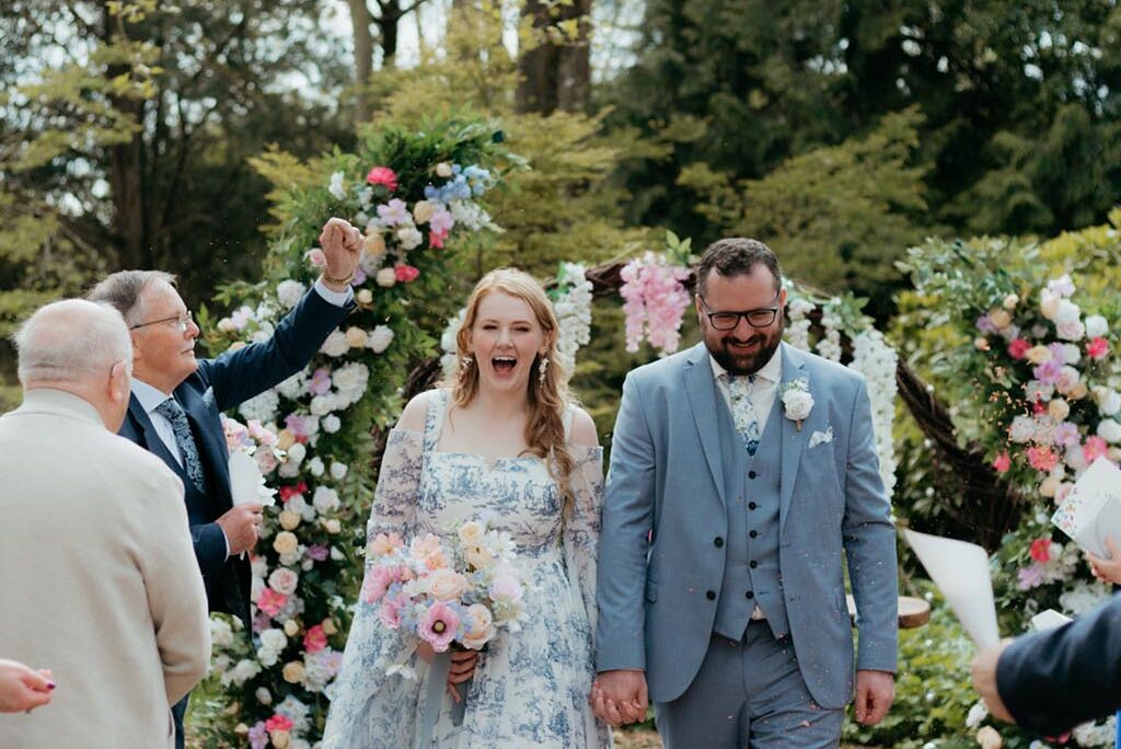A Wildflower Cloughjordan House Wedding with a Disco Spin