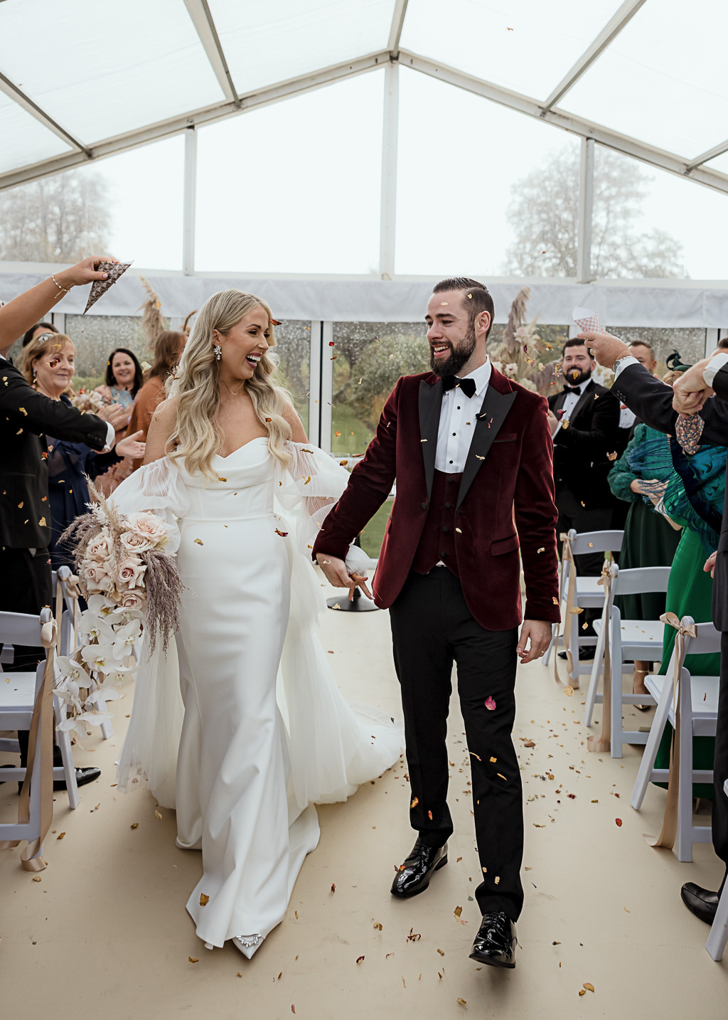 A Mount Juliet Wedding with a Surprising Autumn Palette