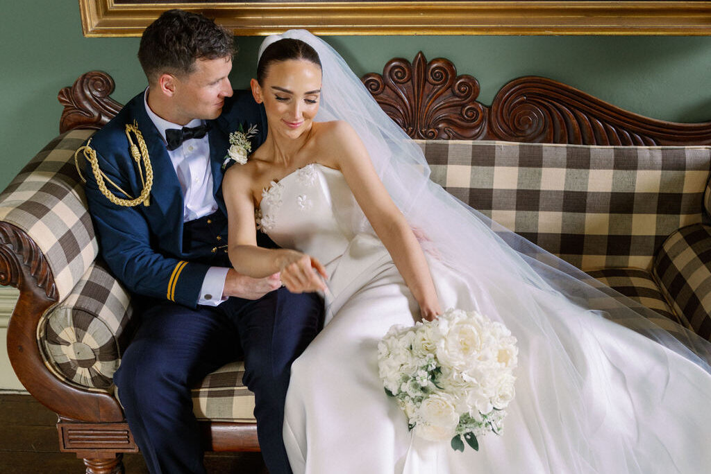 A Kilshane House Wedding with Breathtakingly Timeless Style