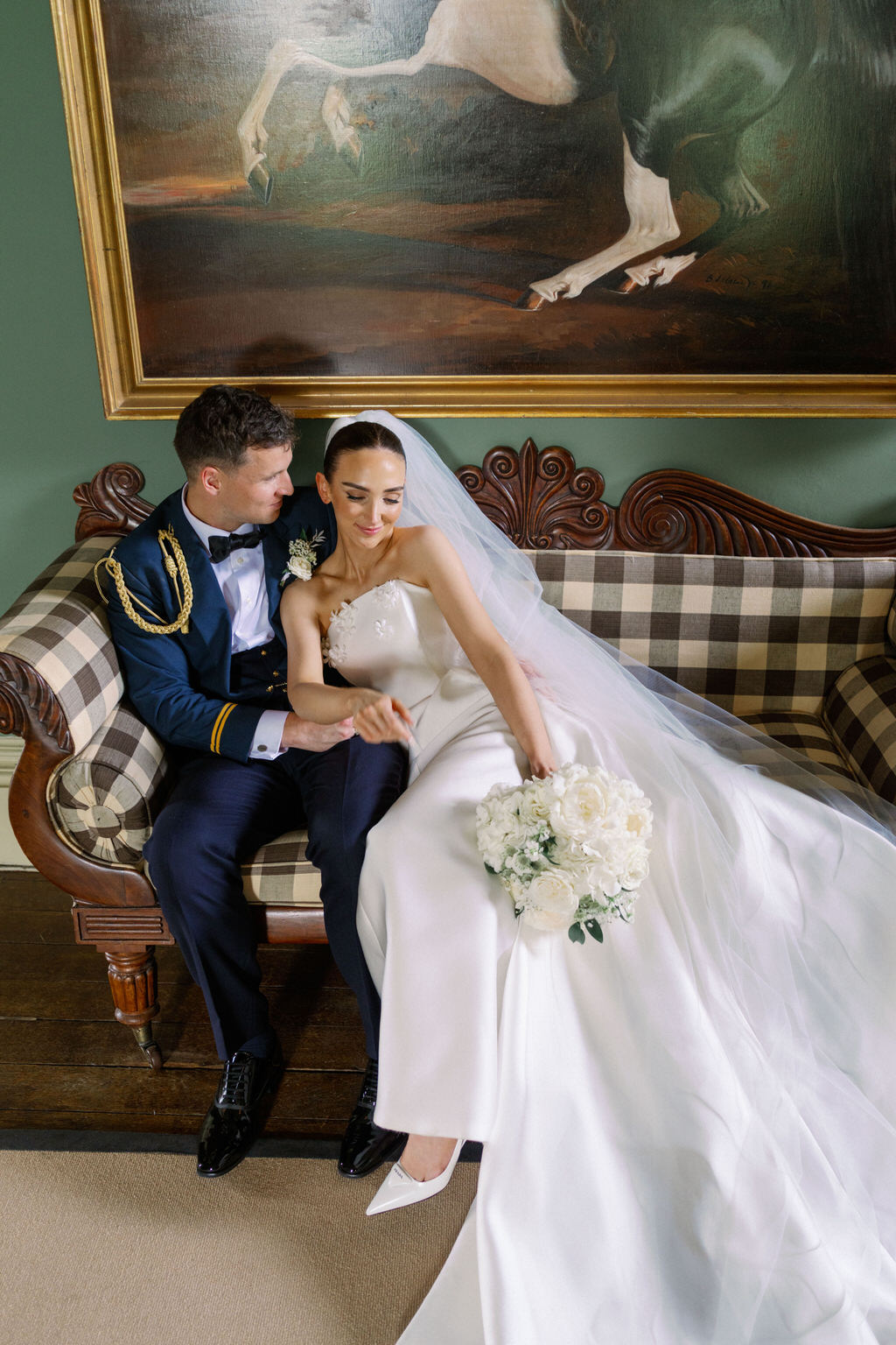 A Kilshane House Wedding with Breathtakingly Timeless Style