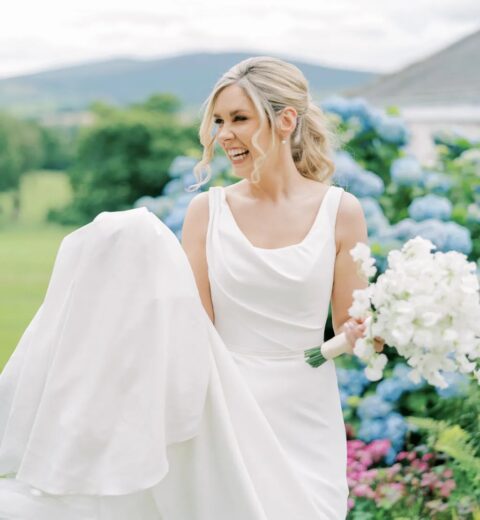 A Classical and Intentional Spring Powerscourt House Wedding