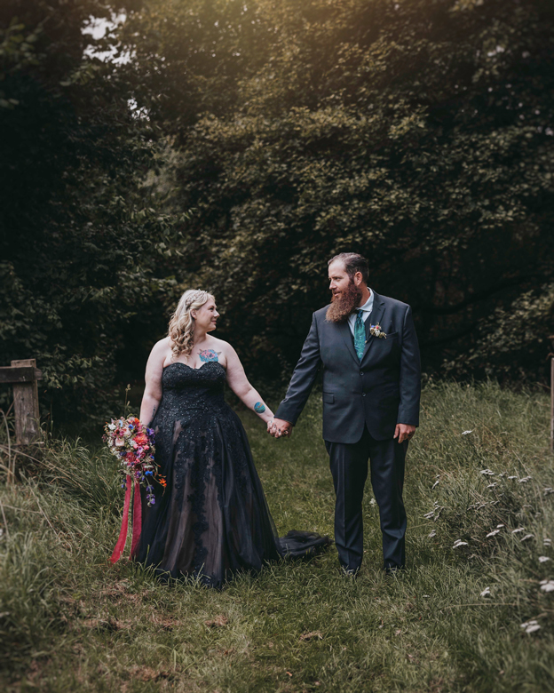 A Moody and Whimsical Woodland Killyon Manor Wedding