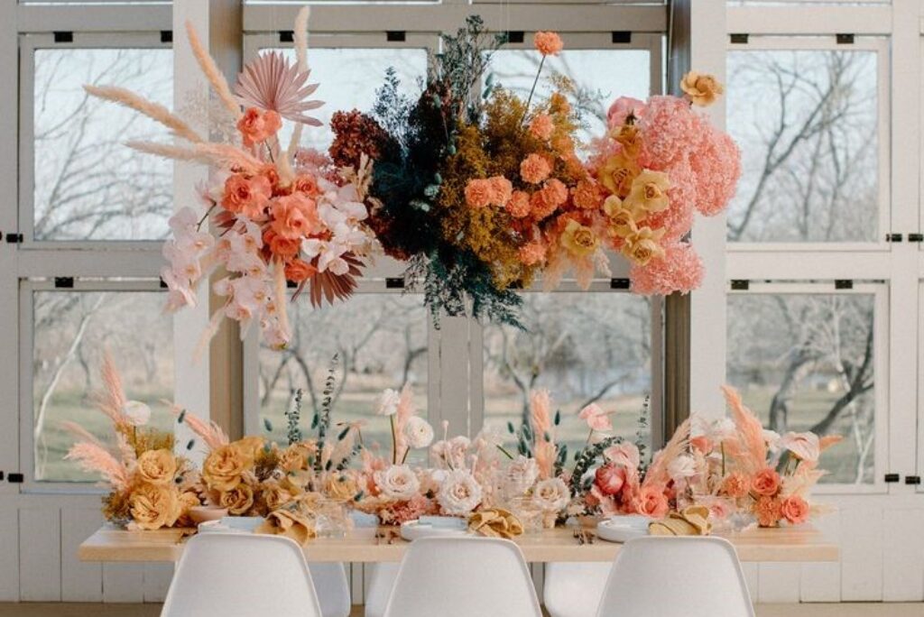 29 Dreamy Flower Cloud Wedding Decor Ideas