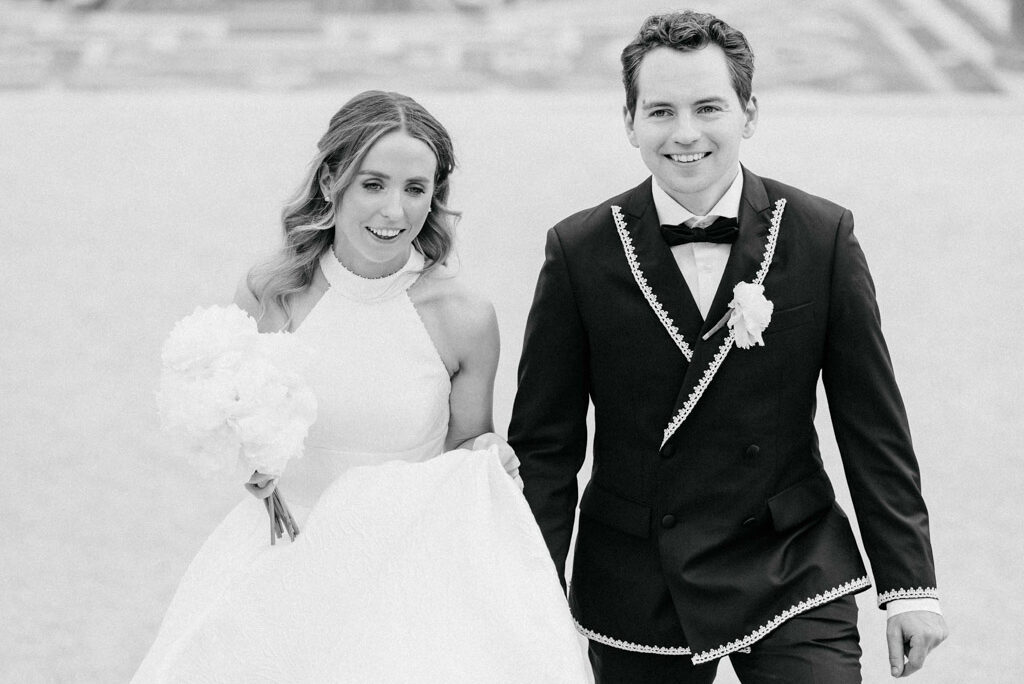 A Classical and Intentional Spring Powerscourt House Wedding