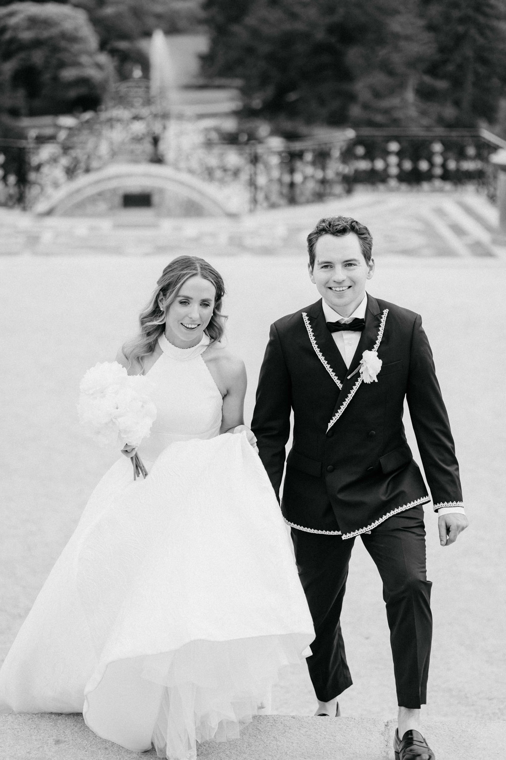 A Classical and Intentional Spring Powerscourt House Wedding