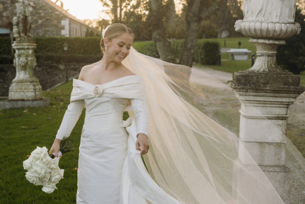 Sadhbh’s Modern Take on a Heirloom Wedding Dress