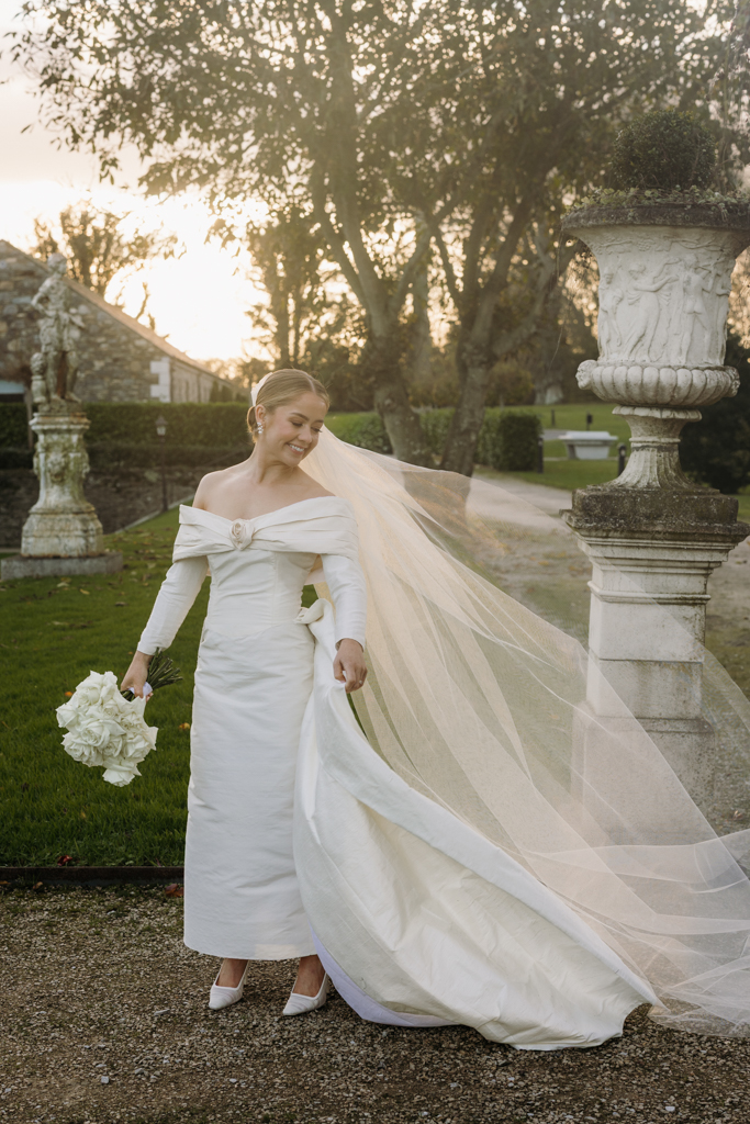 Sadhbh’s Modern Take on a Heirloom Wedding Dress