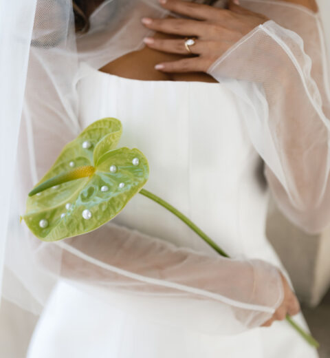 Spring’s most in-demand bridal manicure is this pretty shade